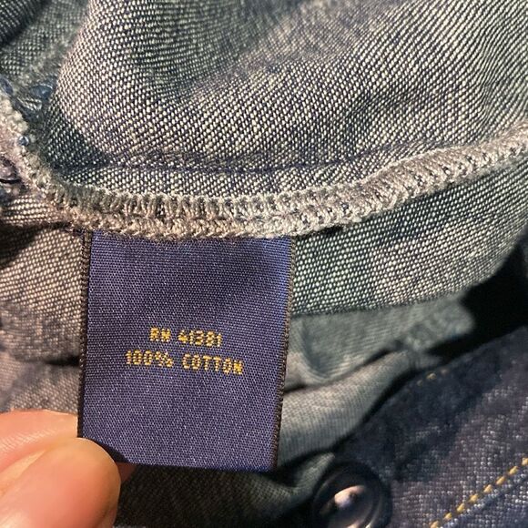 POLO Ralph Lauren denim romper - Picture 5 of 5